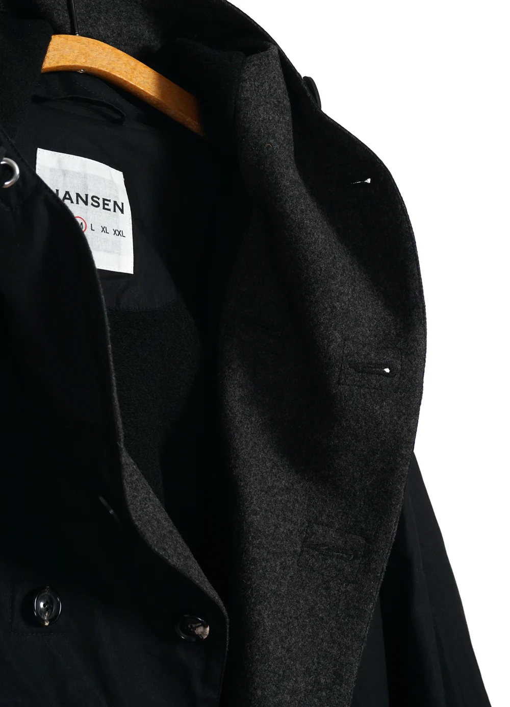 STORM 30-70-2 | Waxed Hooded Parka | Nero - Image 5