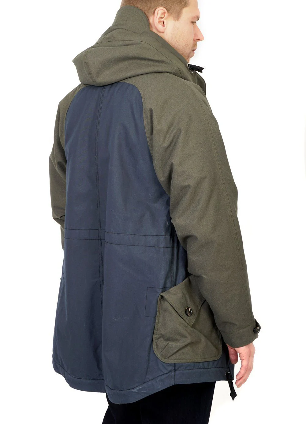 STORM | Hooded Winter Coat | Reflective Green - Image 3