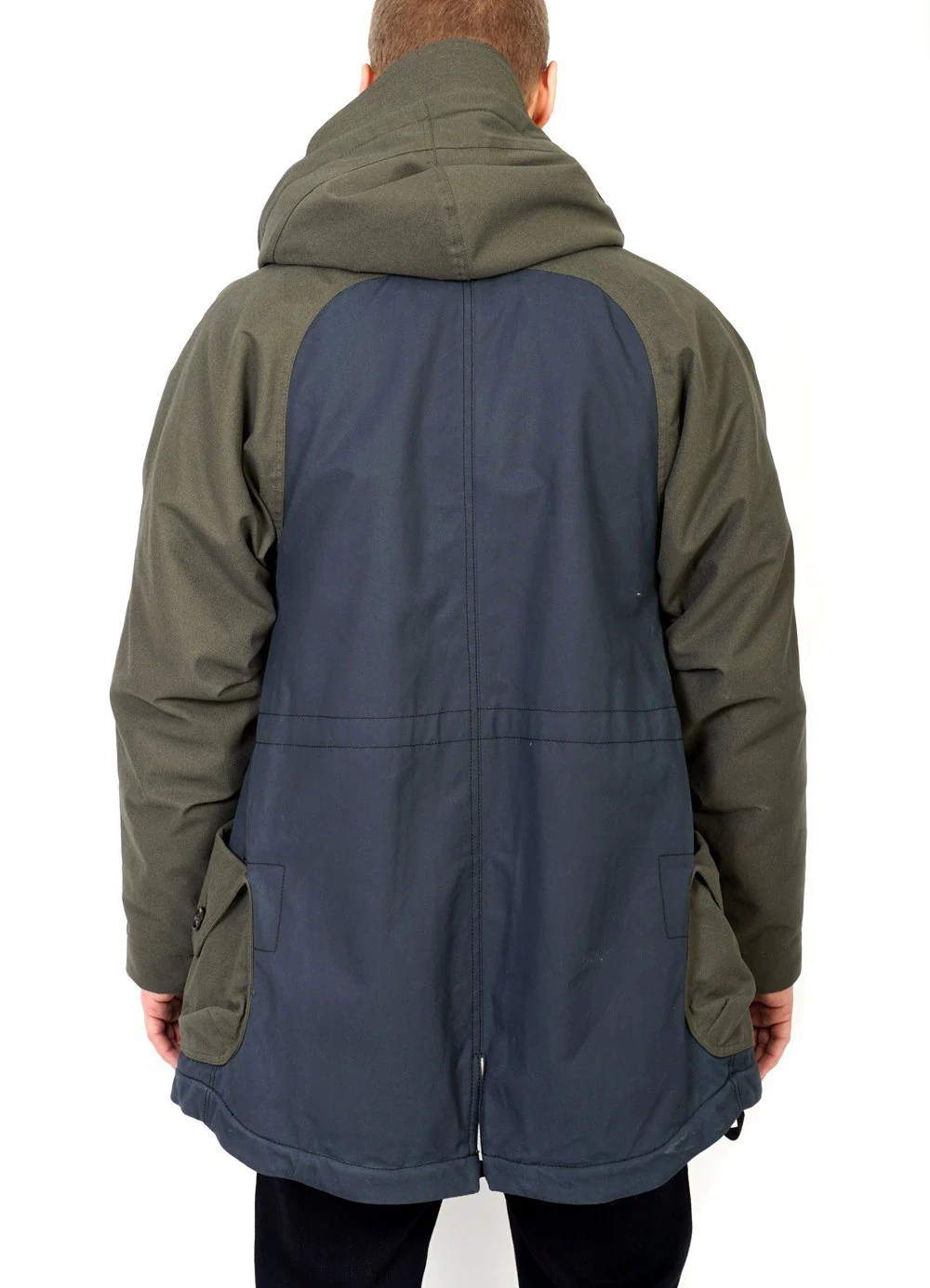 STORM | Hooded Winter Coat | Reflective Green - Image 4