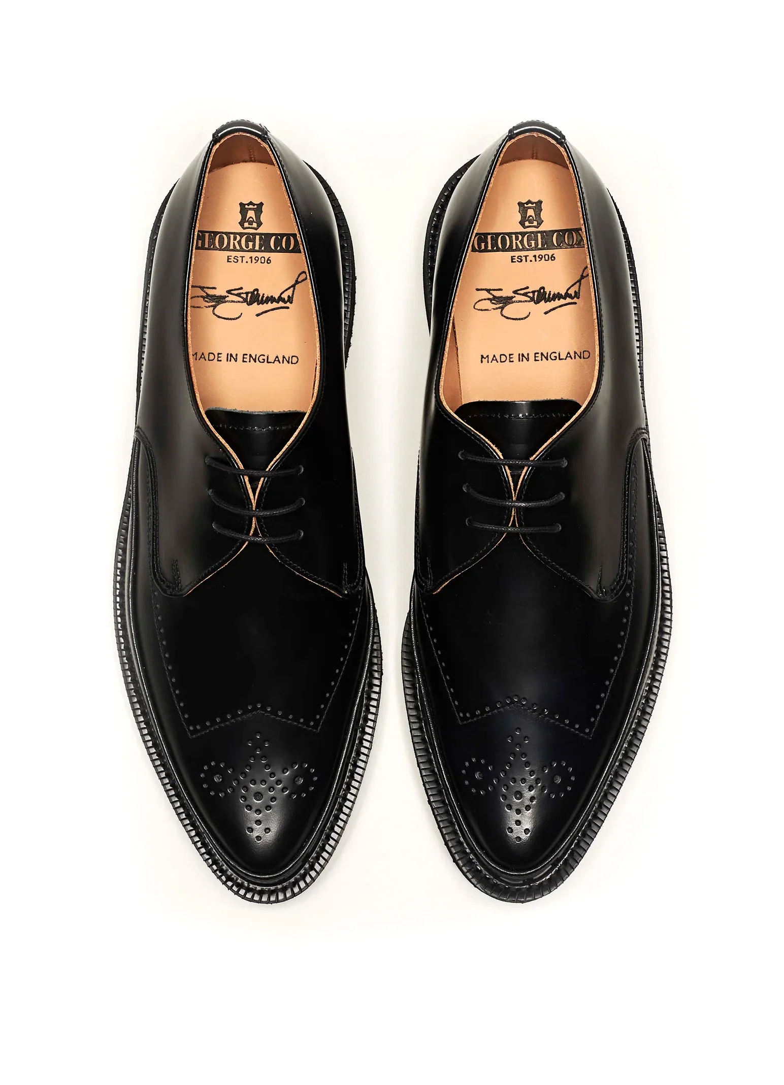 STRUMMER GIBSON | Leather Shoe | Black - Image 3