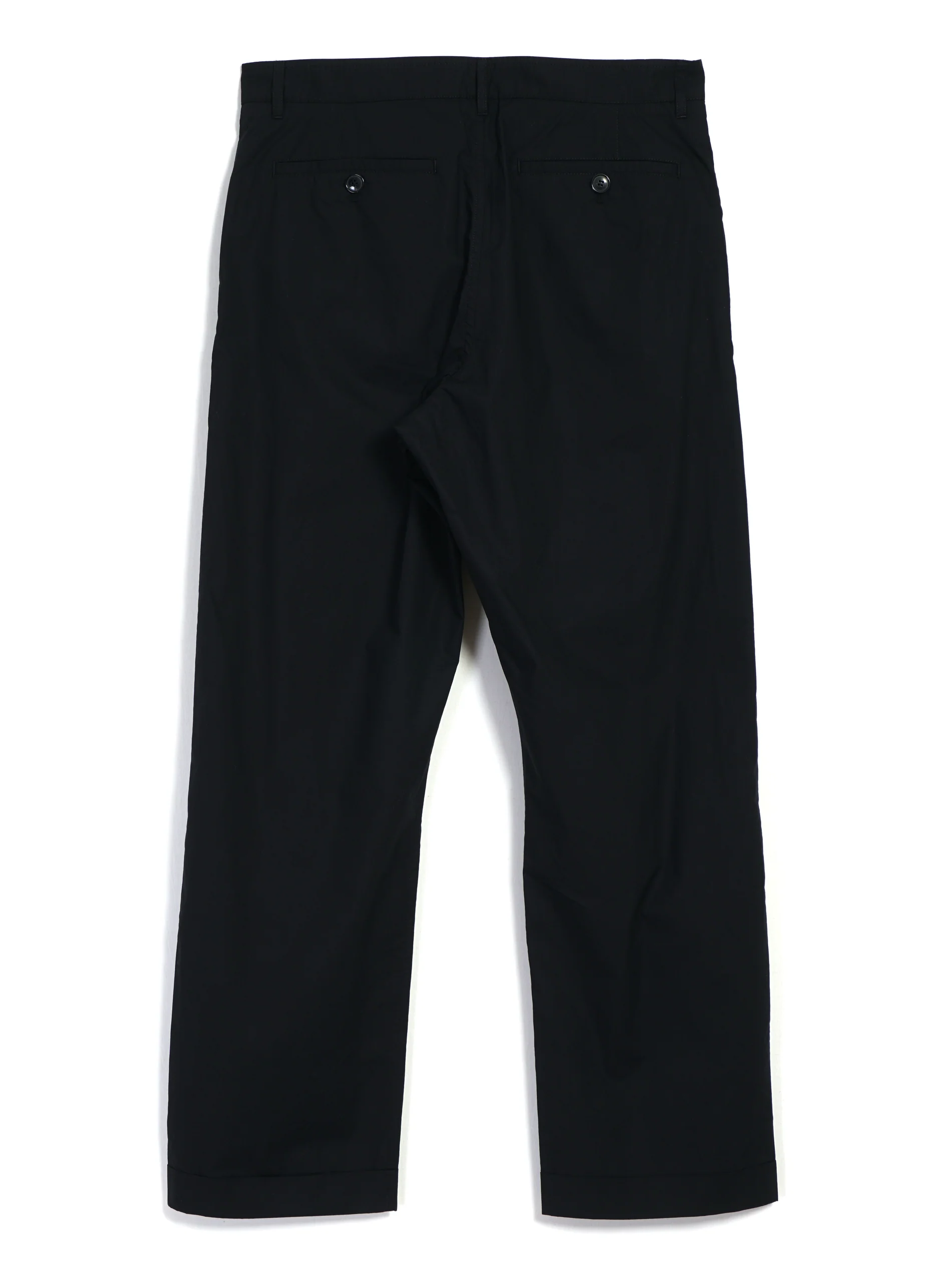 SUNE 31-64-2 | Pleated Classic Trousers | Black Parachute - Image 5