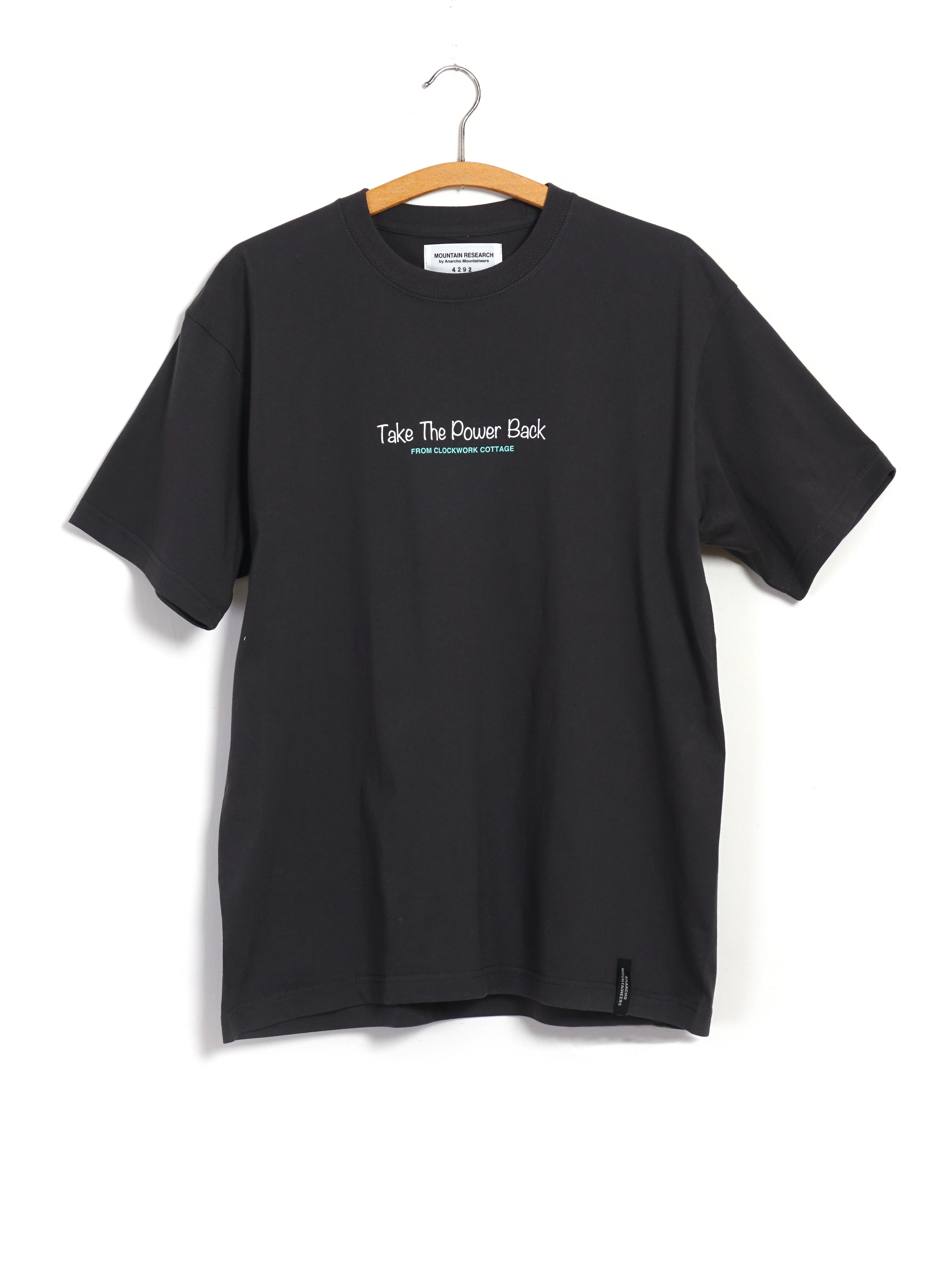 TAKE THE POWER BACK | Print T-shirt | Charcoal
