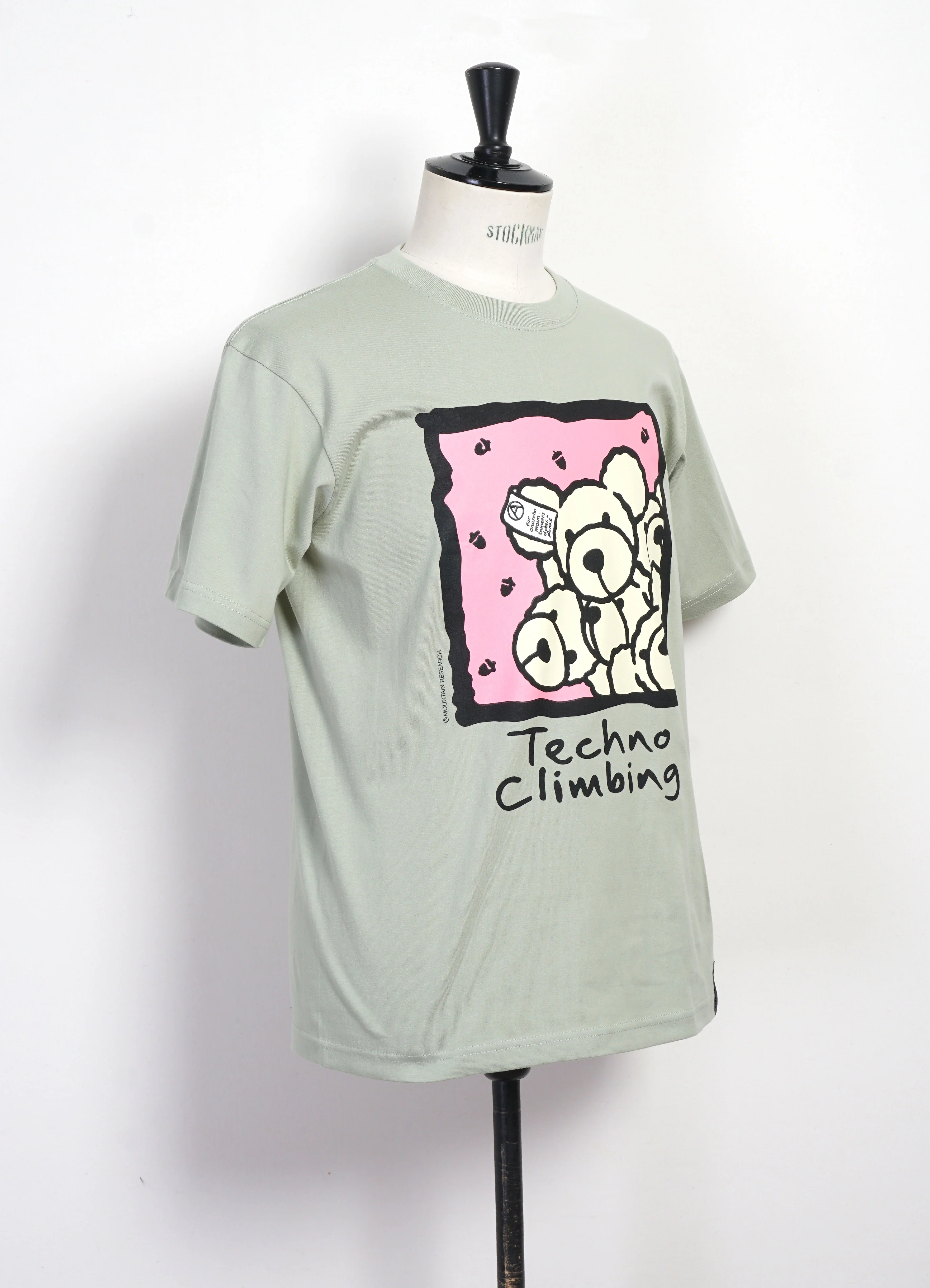 TECHNO CLIMBING | Print T-shirt | Sage - Image 2