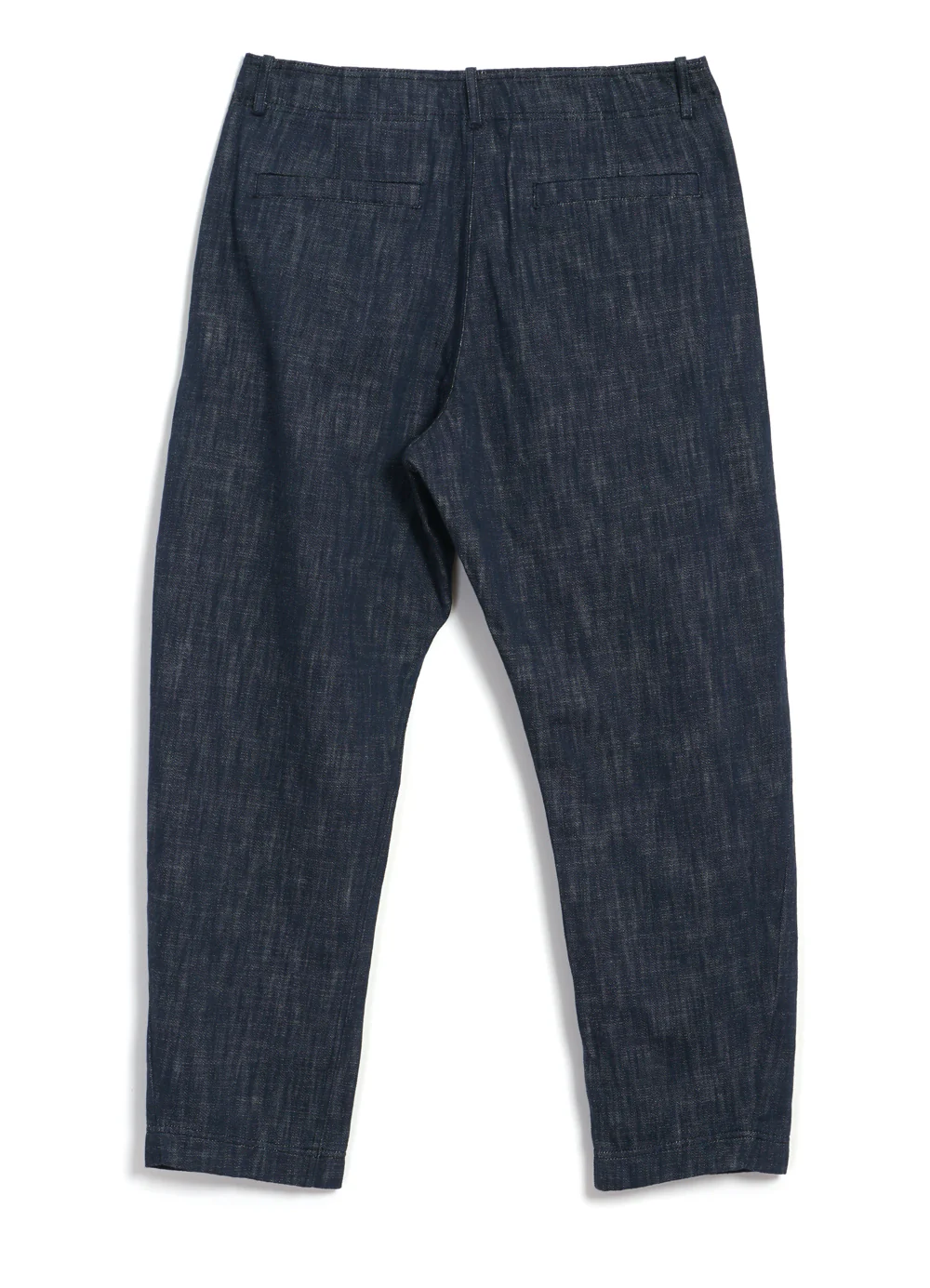 TRYGVE 29-55-3 | Wide Cut Cropped Trousers | Denim Blue - Image 7