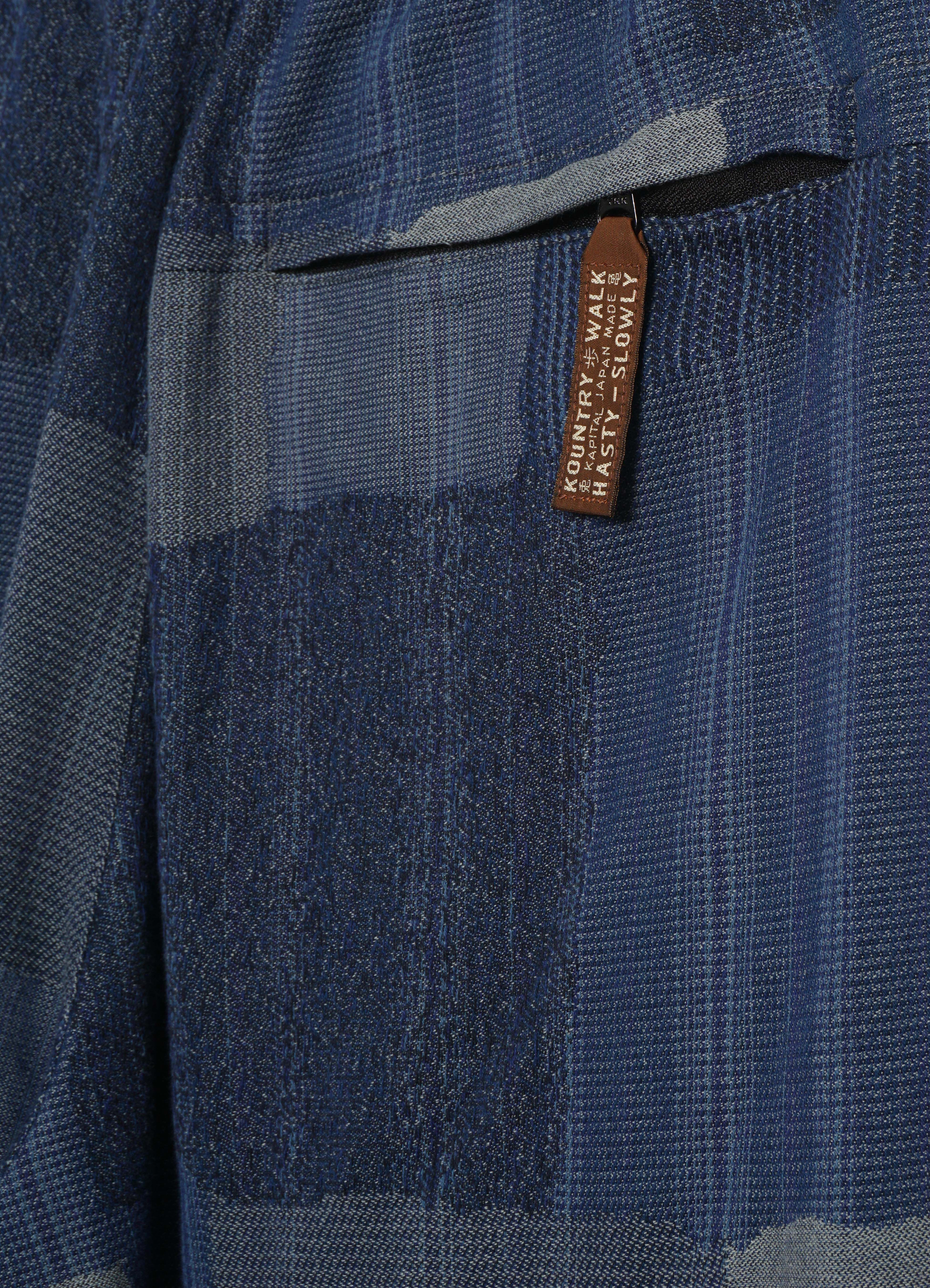 TUGIHAGI RUDE | Baggy Drawstring Pants | Navy - Image 4
