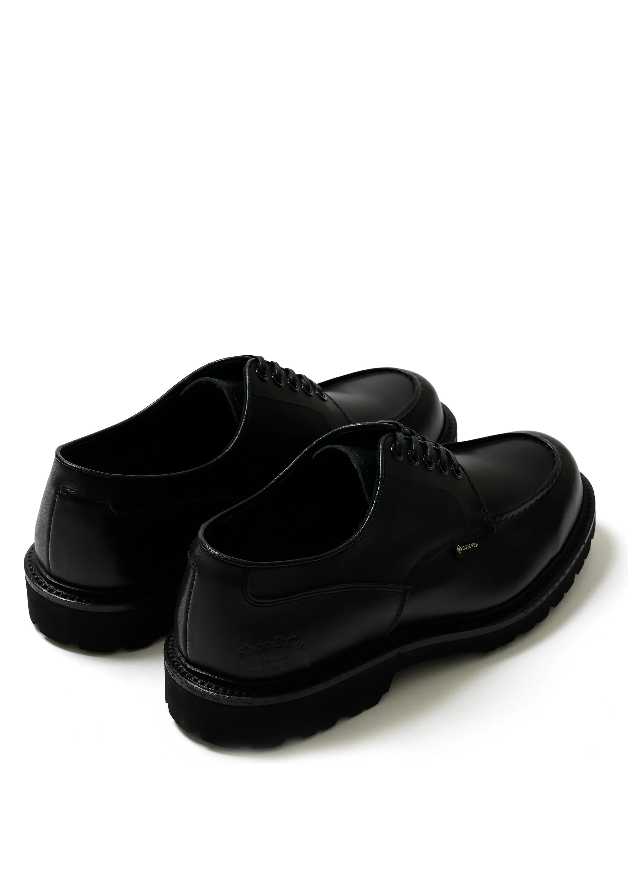 U-TIP | Gore-Tex Leather Shoe | Black - Image 3