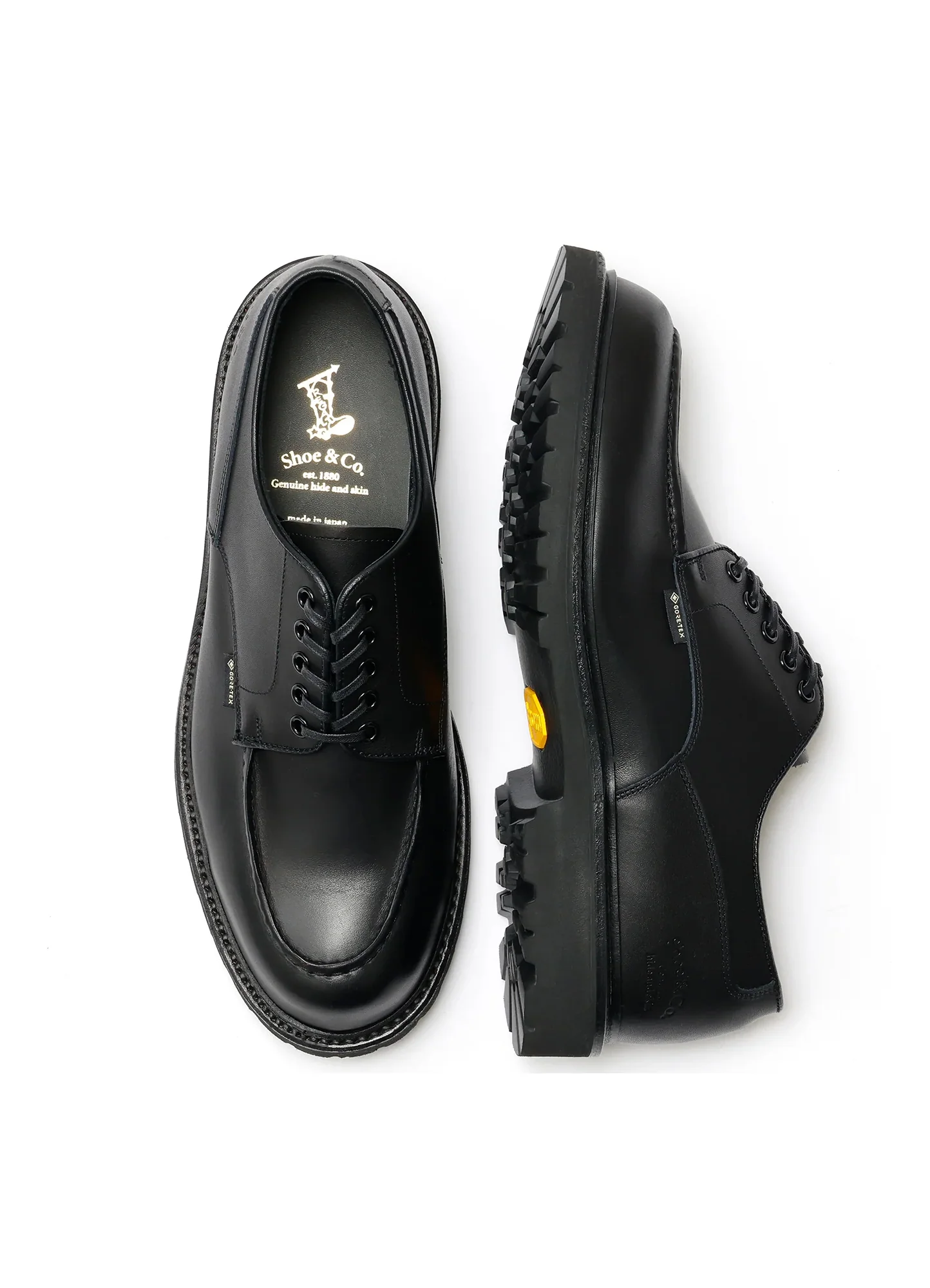 U-TIP | Gore-Tex Leather Shoe | Black - Image 5