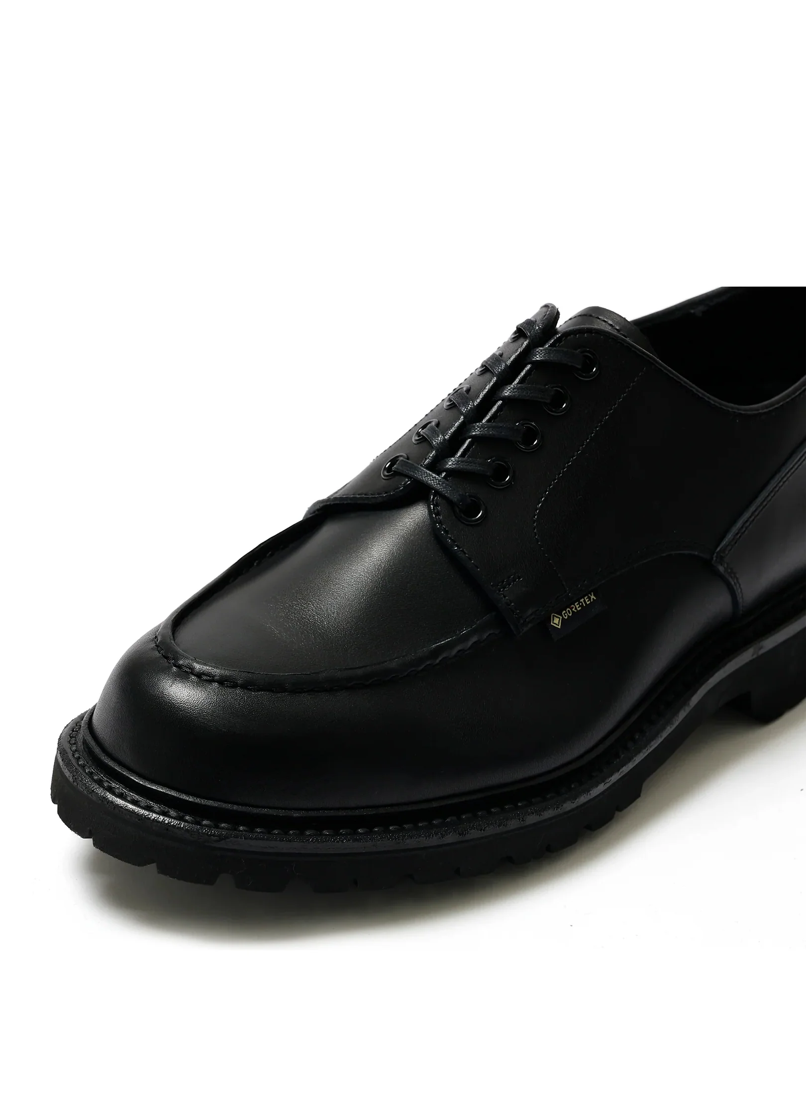U-TIP | Gore-Tex Leather Shoe | Black - Image 7