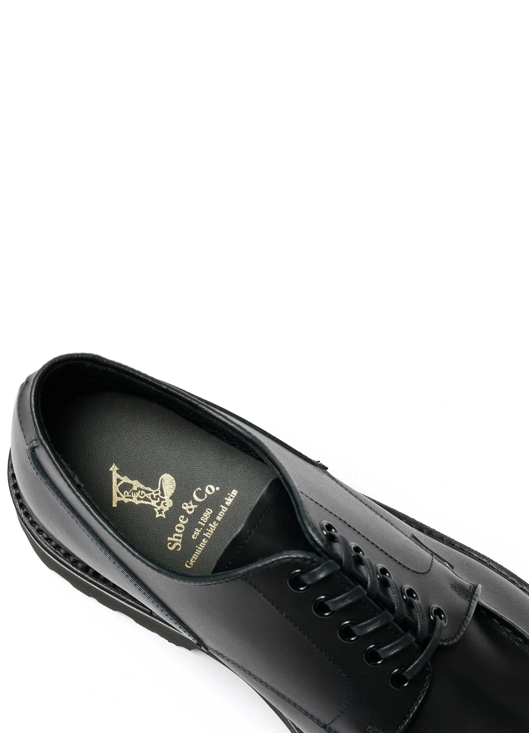 U-TIP | Gore-Tex Leather Shoe | Black - Image 9