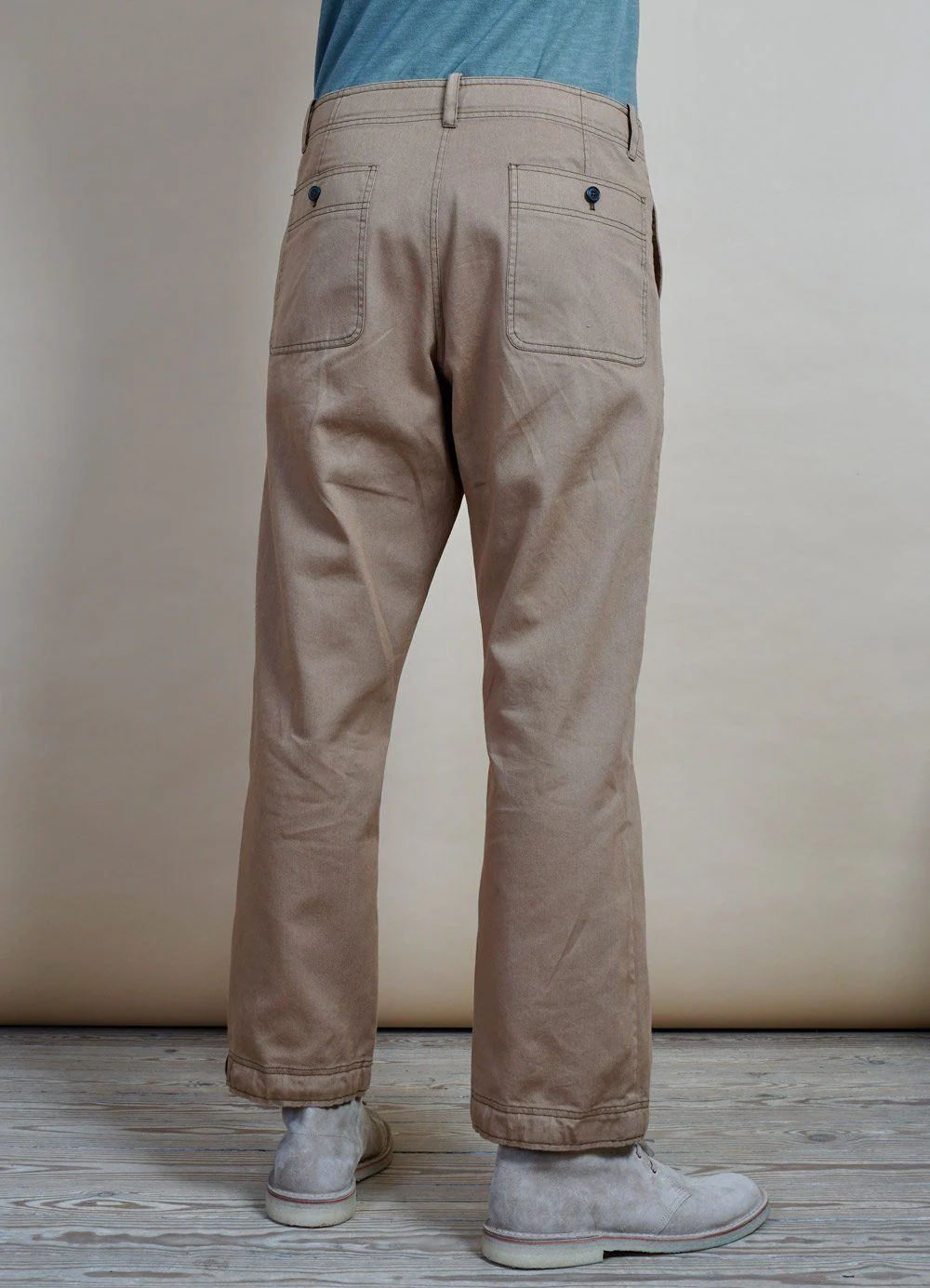 VILLE | Loose Fit Trousers | Cardboard - Image 4
