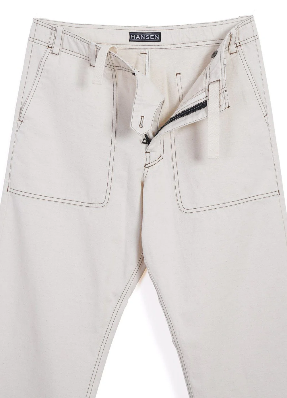VILLE | Loose Fit Trousers | Nature - Image 5