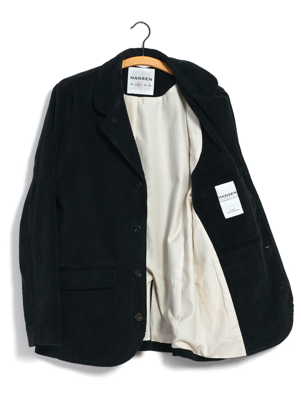 VINCENT 30-35-2 | Classic Four Button Blazer | Dusty Black - Image 4