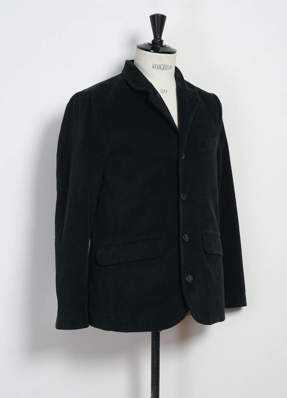 VINCENT 30-35-2 | Classic Four Button Blazer | Dusty Black - Image 5