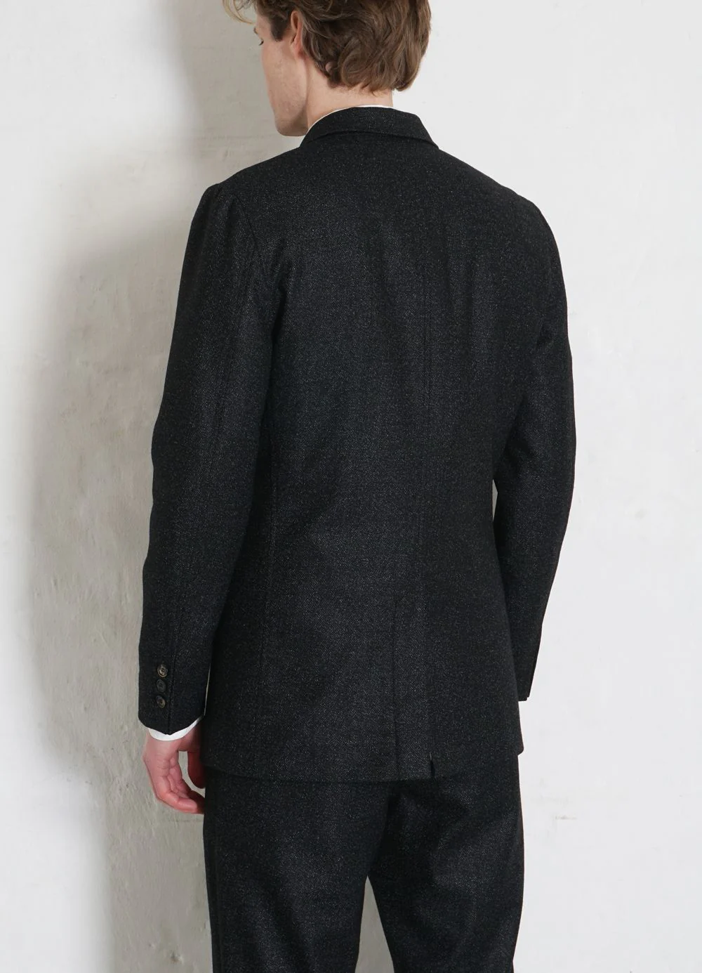 WALTER | Classic Double Breasted Blazer | Black Marble - Image 5