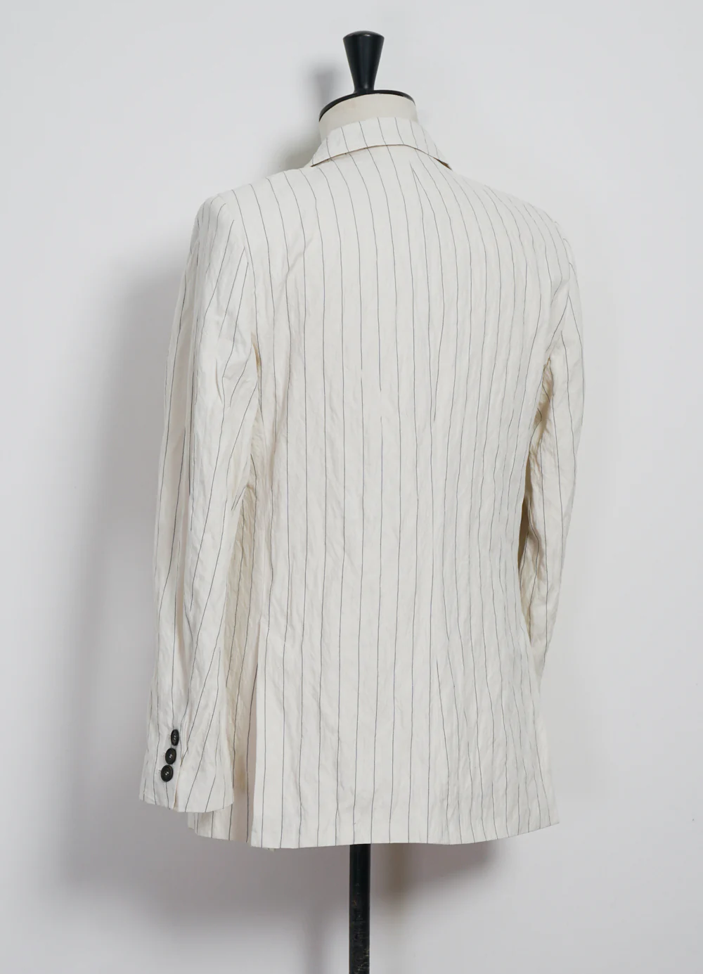 WERNER | Classic Double Breasted Blazer | Ecru Pin - Image 4