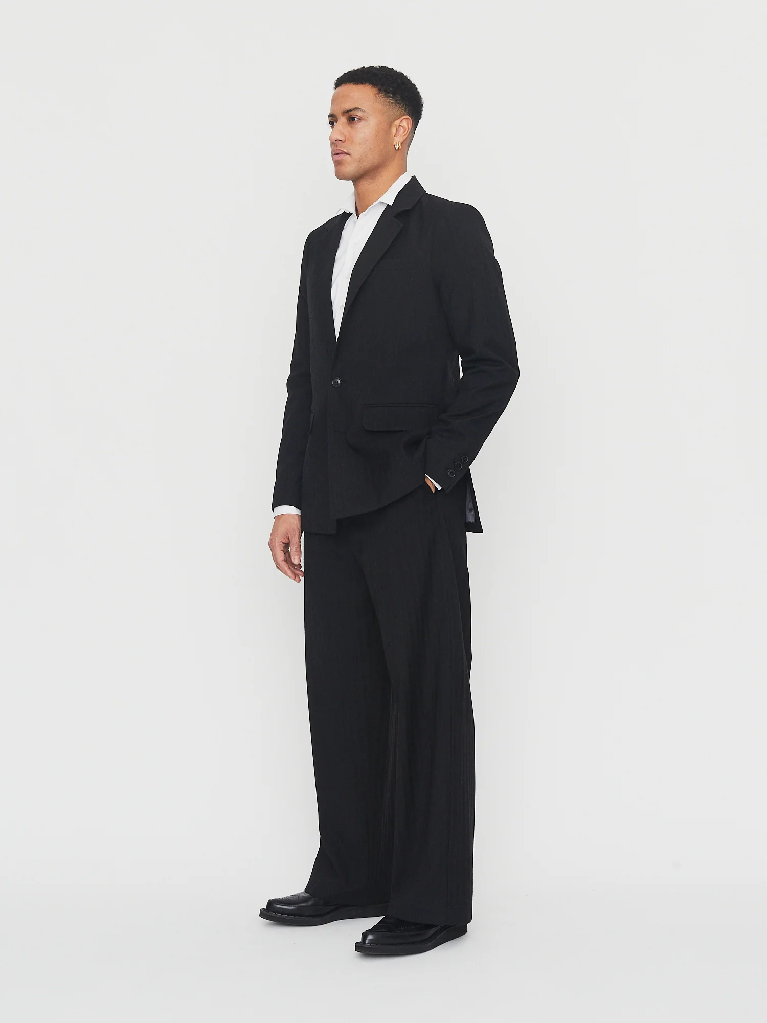 WIDAR 30-33-2 | Two Button Classic Blazer | Anthracite - Image 3