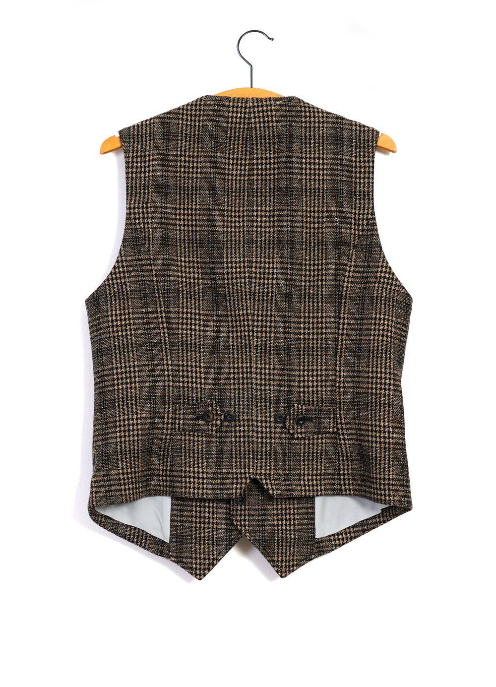 WILLIAM | Lapel Waistcoat | Checkered - Image 2