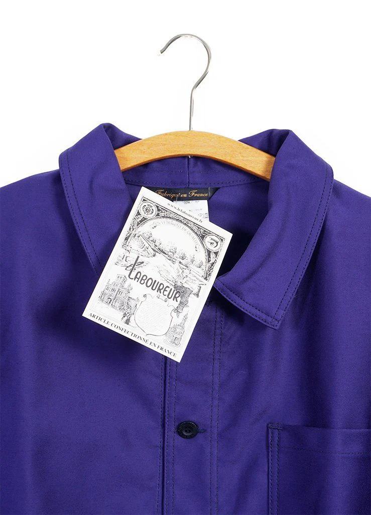WORK JACKET | Moleskin | Classic Blue - Image 3