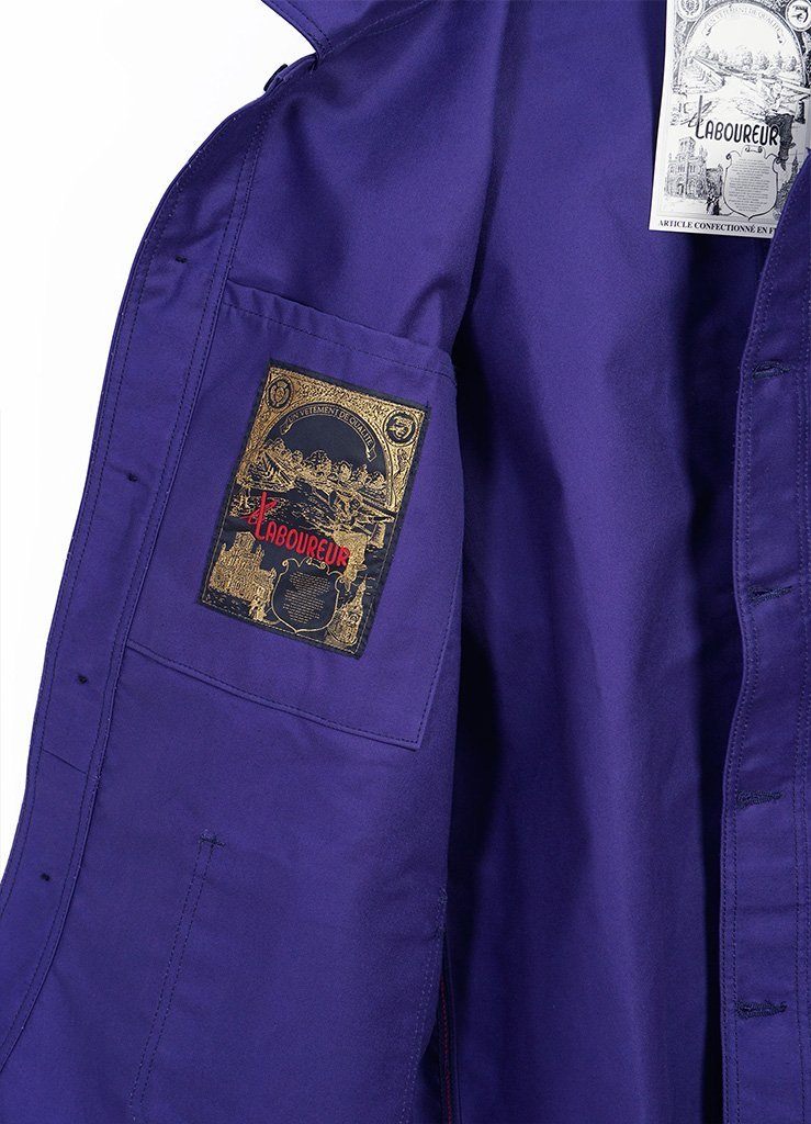 WORK JACKET | Moleskin | Classic Blue - Image 4